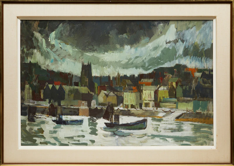 Clare Bice, Harbour Scene