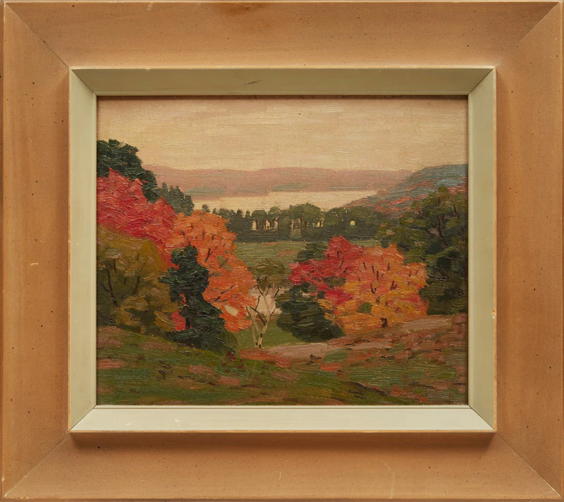 George Thomson, HIlls of Carnarvon, Haliburton, oil on board - view 1