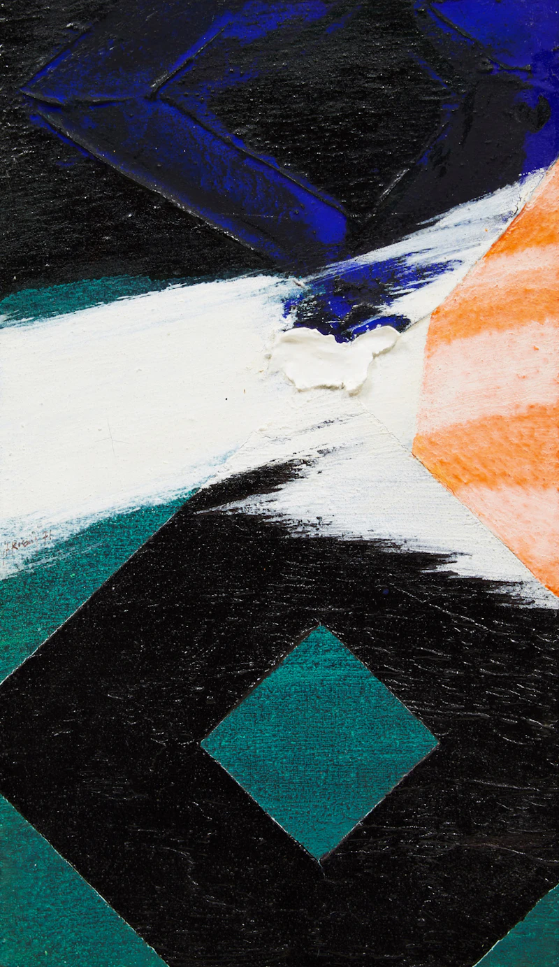 John-Franklin Koenig, Carcard, oil on canvas, 1971 - view 3