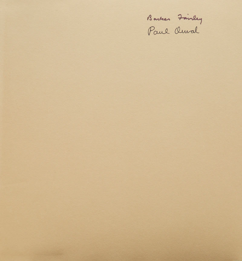 Barker Fairley, Barker Fairley (Paul Duval), book, 1980 - view 2