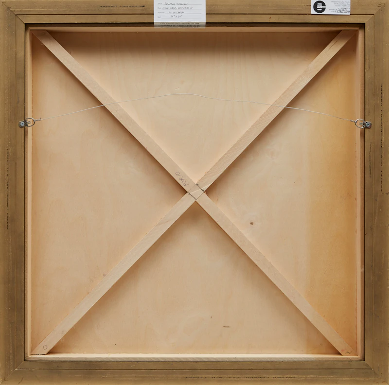 Bewabon Shilling, Field Series Revisited 10, oil on wood panel - view 3