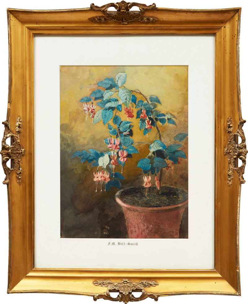 Attributed to Frederic Marlett Bell-Smith, Floral Still LIfe, watercolour - view 2