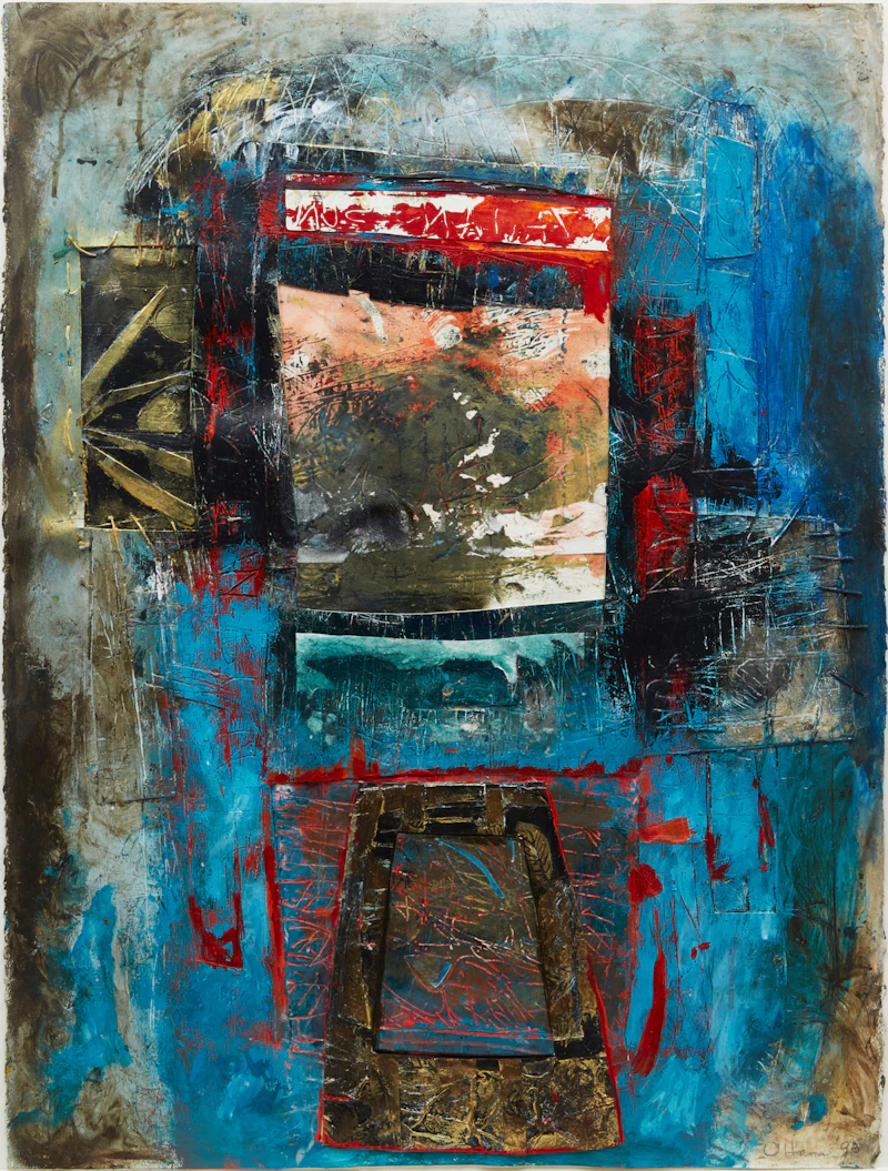 Pat O’Hara, North Shore (Haleiwa), mixed media on paper, 1993 - view 3