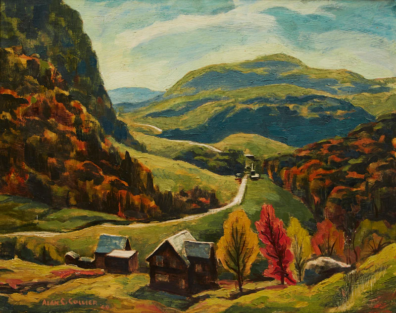 Alan Caswell Collier, The Road to St.Sauveur, Que