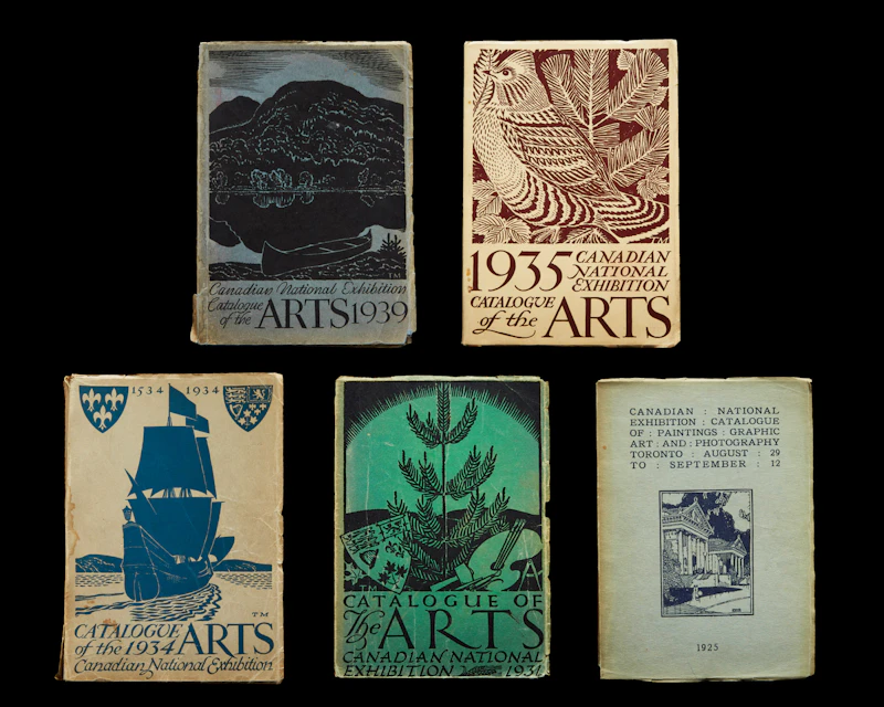 Canadian National Exhibition catalogues (1925; 1931; 1934; 1935 & 1939) by Books and Reference