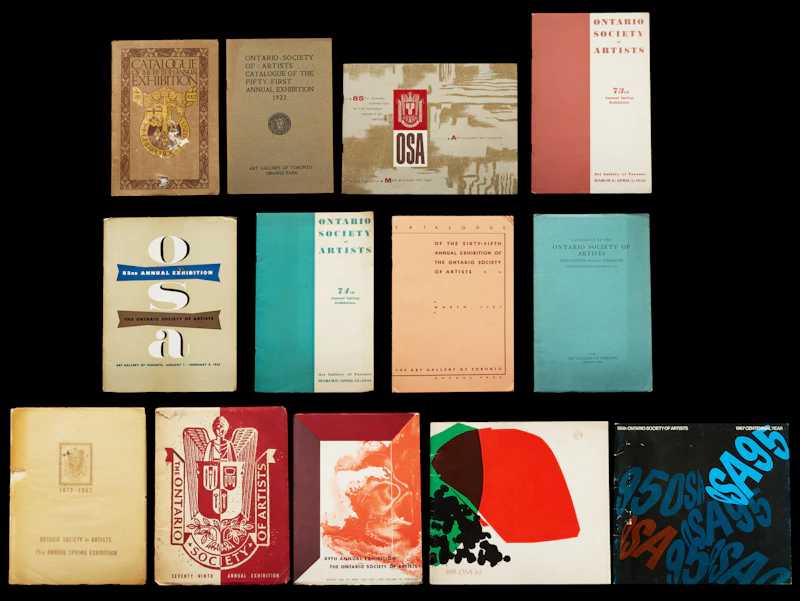 Ontario Society of Artists exhibition catalogues (1922; 1923; 1926; 1937; 1945; 1946; 1947; 1951; 1955; 1957; 1961; 1962 & 1967) by Books and Reference