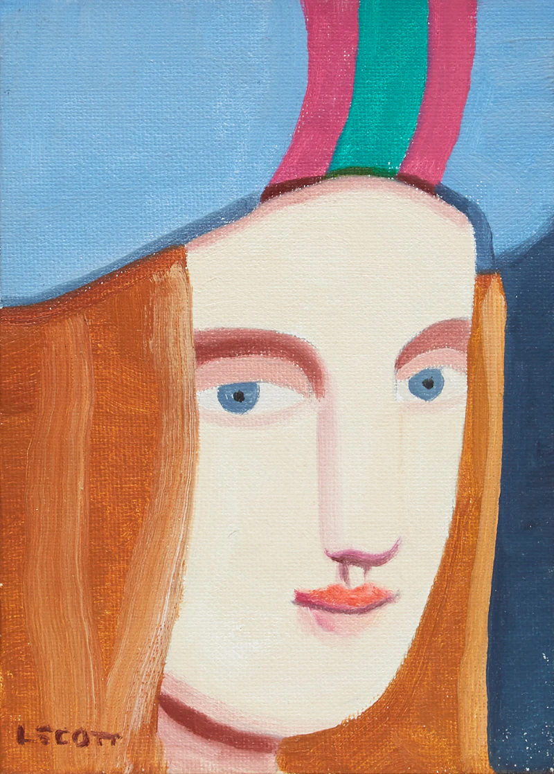 Louise Scott, Girl in a Striped Hat