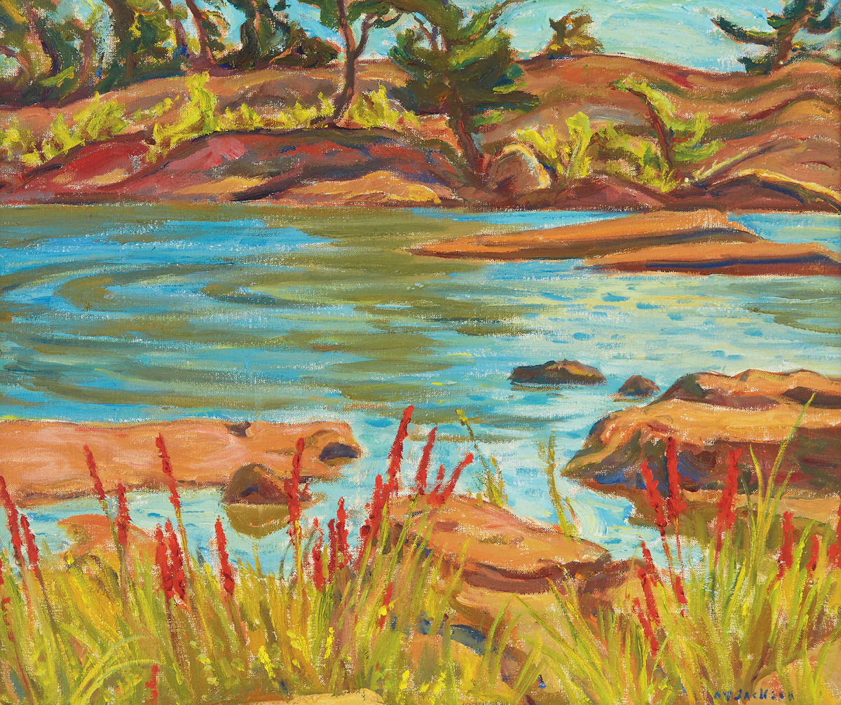 Alexander Young Jackson, Go Home Bay, oil on canvas, 1961