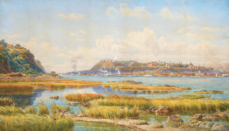 The Noon Gun, Quebec by Charles Jones Way