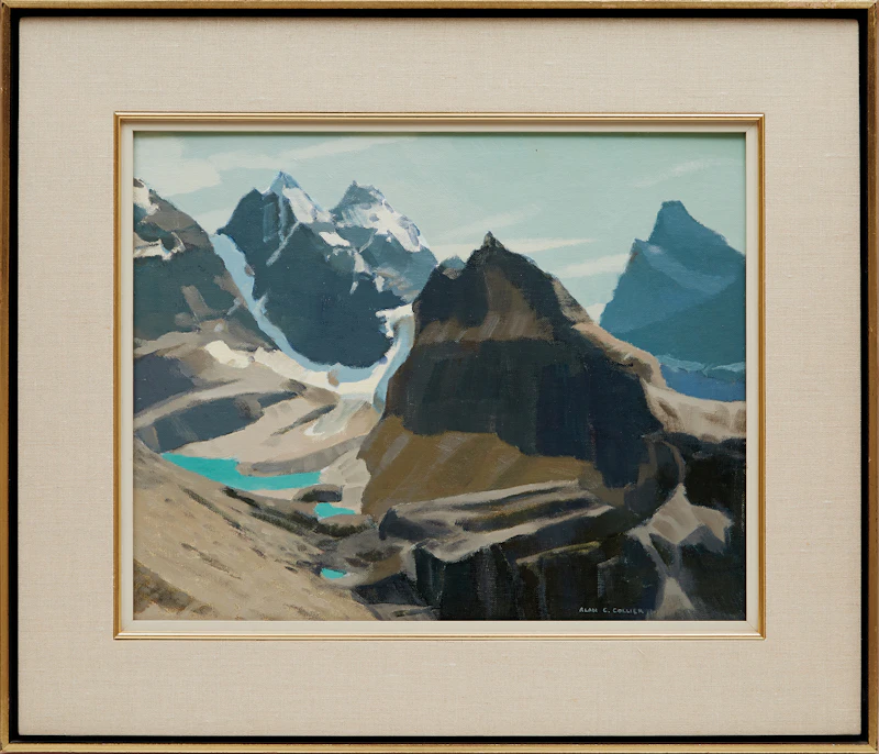 Alan Caswell Collier, Around Lake Oesa, oil on canvas board, 1982 - view 2