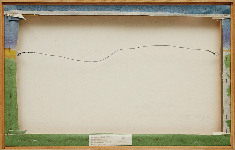 Takao Tanabe, The Prairies W, acrylic on canvas, 1975 - view 3