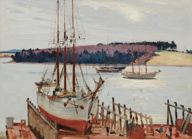 Lunenburg, Nova Scotia by Robert Wakeham Pilot