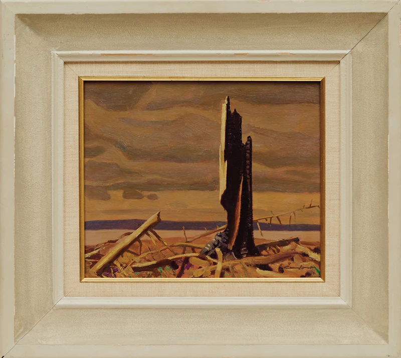 Charles Fraser Comfort, Copper Island, Lake of the Woods, oil on board - view 2