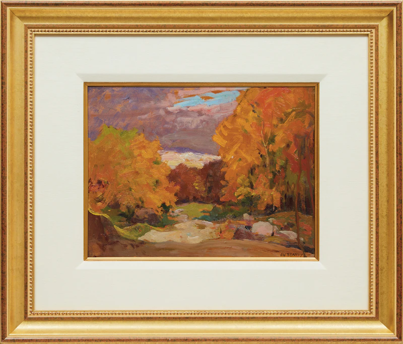 John William Beatty, Fall Colours, oil on board - view 2