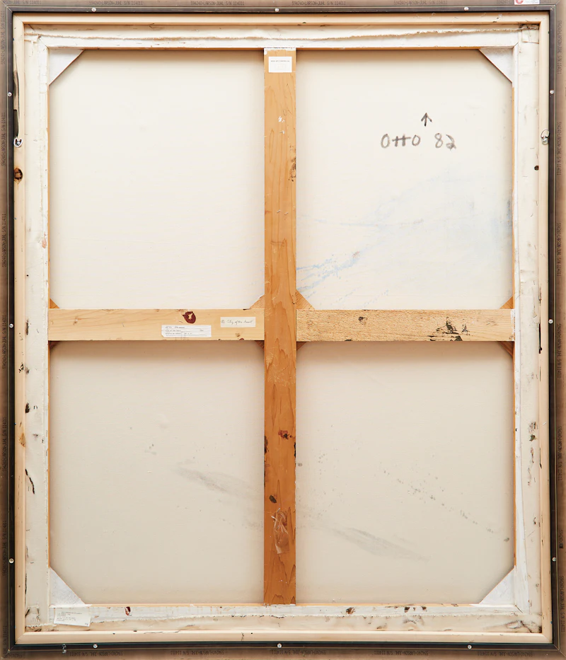 Otto Donald Rogers, City of the Heart, acrylic on canvas, 1982 - view 3