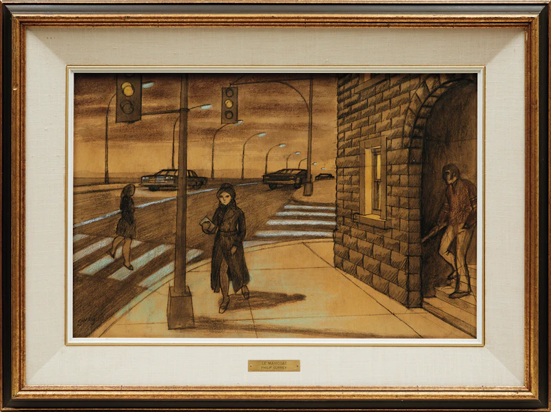Philip Henry Howard Surrey, Le Maxicoat, charcoal - view 2