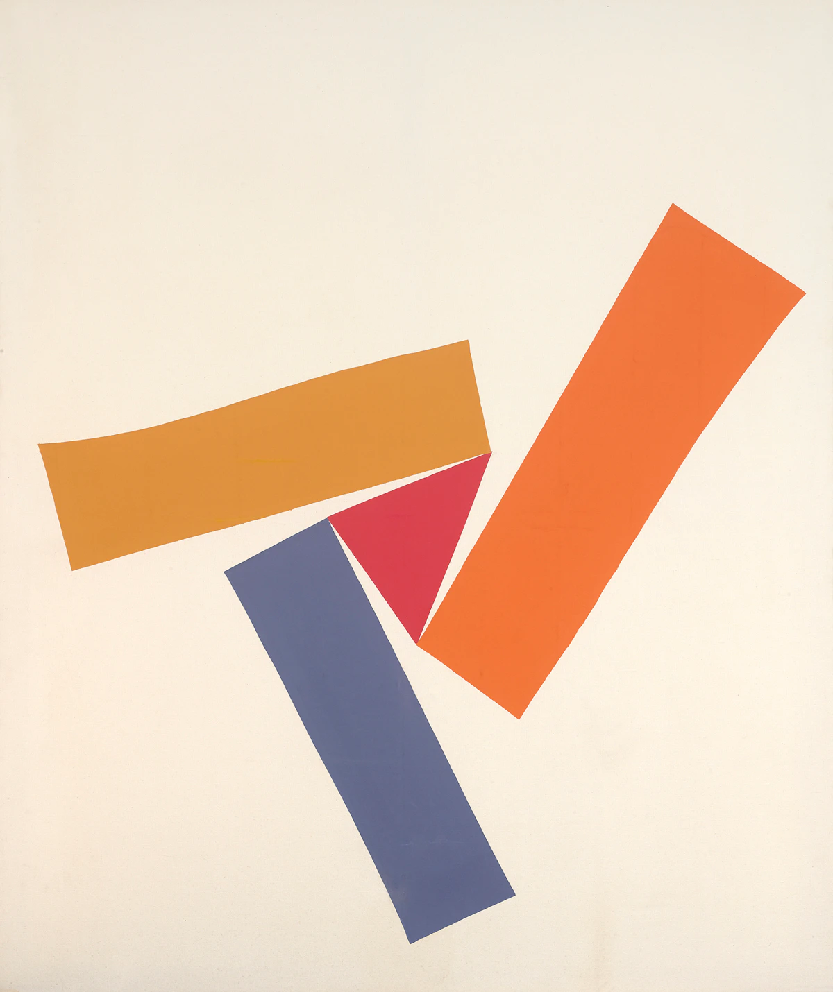 Kenneth Campbell Lochhead, Colour Rotation, acrylic on canvas, 1964