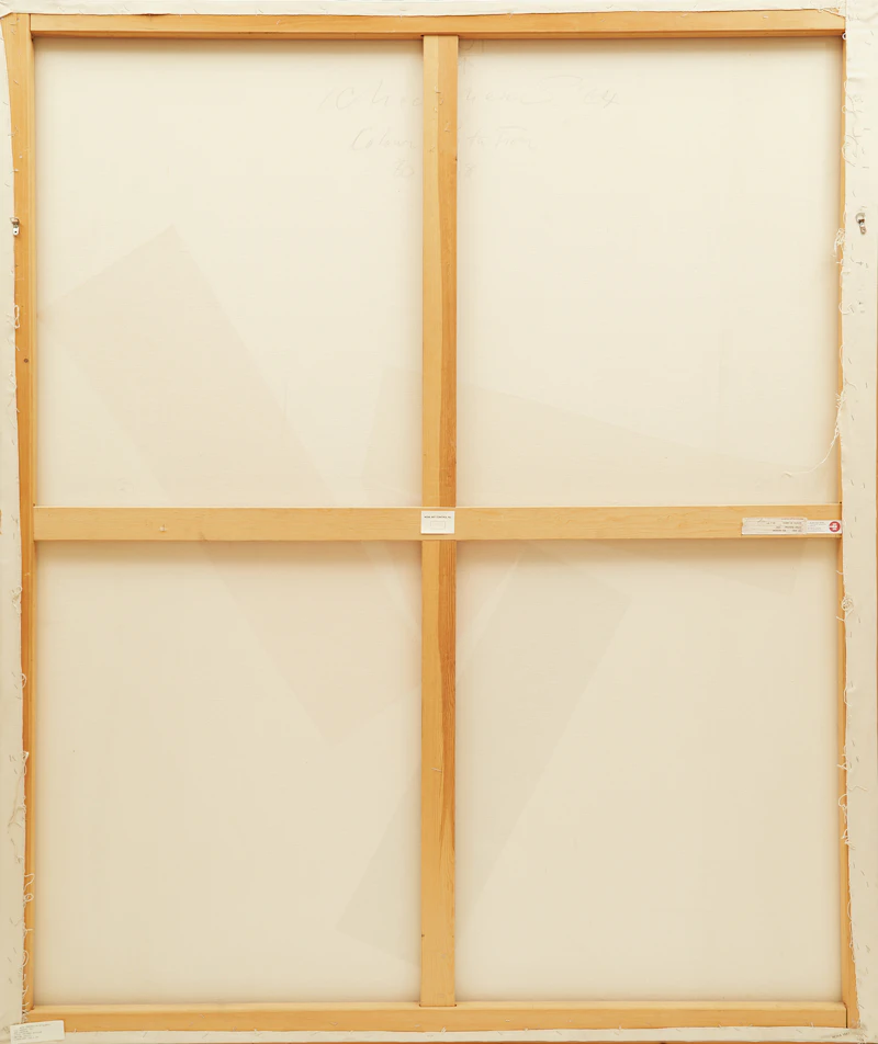 Kenneth Campbell Lochhead, Colour Rotation, acrylic on canvas, 1964 - view 2