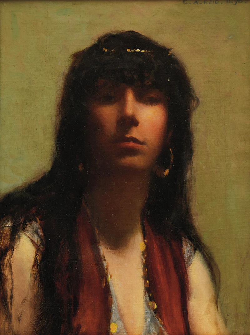George Agnew Reid, Gypsy Woman