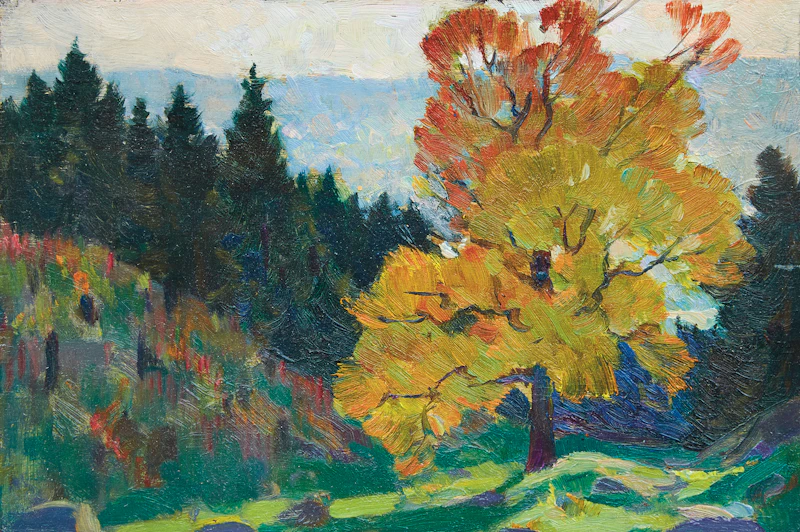 Baie St. Paul by Clarence Alphonse Gagnon