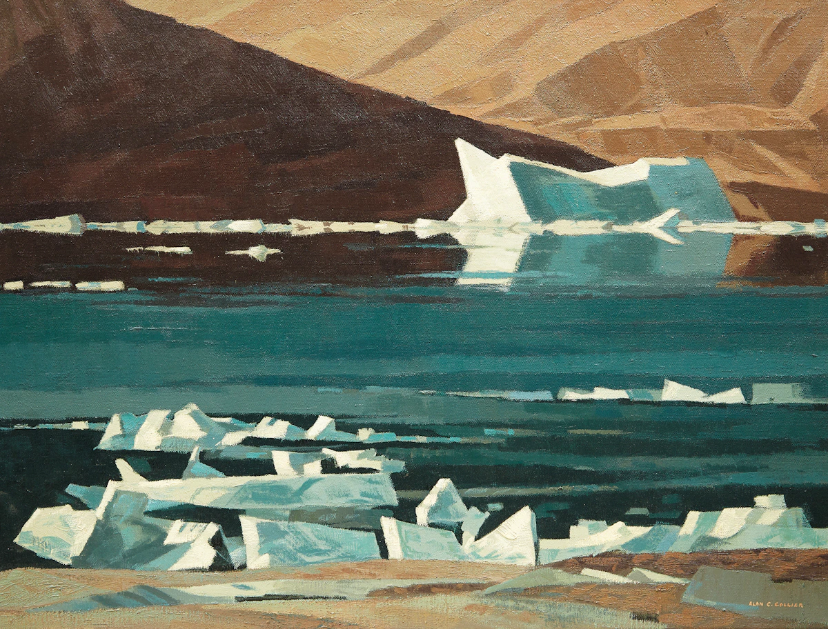 Alan Caswell Collier, Eureka Sound, oil on canvas
