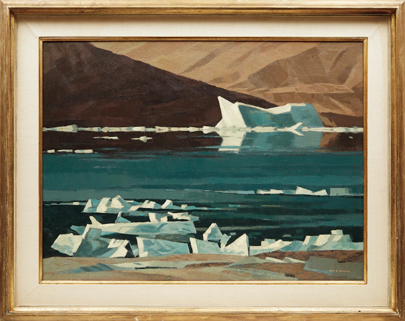 Alan Caswell Collier, Eureka Sound, oil on canvas - view 2