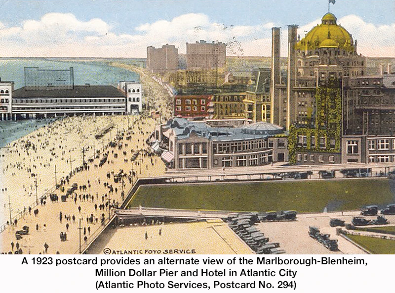 Peter Clapham Sheppard, The Boardwalk, Atlantic City, New Jersey, oil on canvas, 1922 - view 4