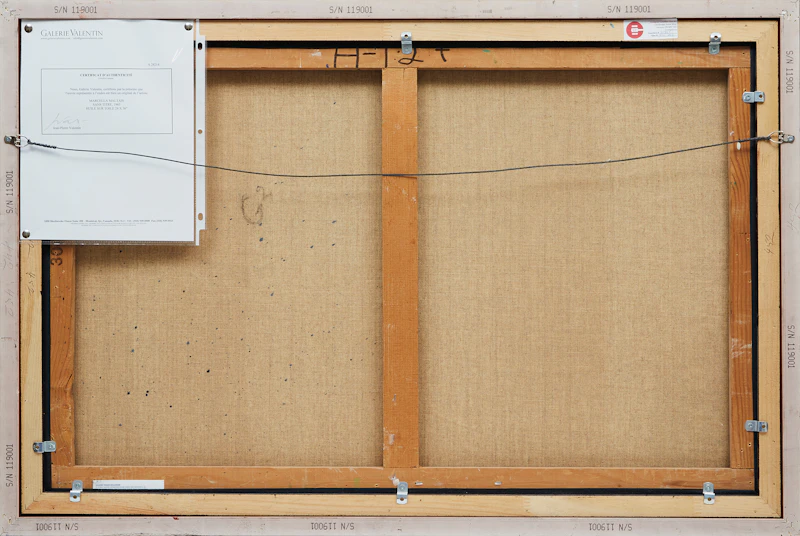 Marcella Maltais, Sans titre, oil on canvas, circa 1965 - view 3