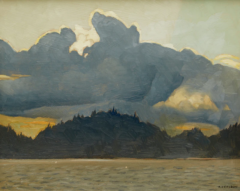 Alfred Joseph Casson, Sundown - Lake Rosseau