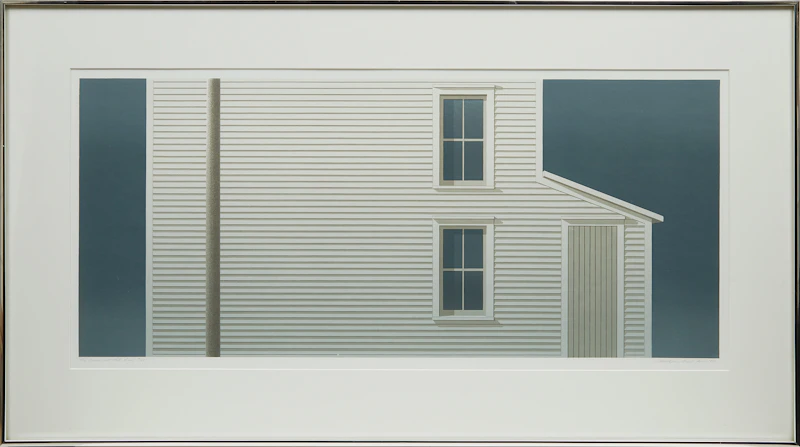Christopher Pratt, House at Path End, colour screenprint, 1977 - view 2