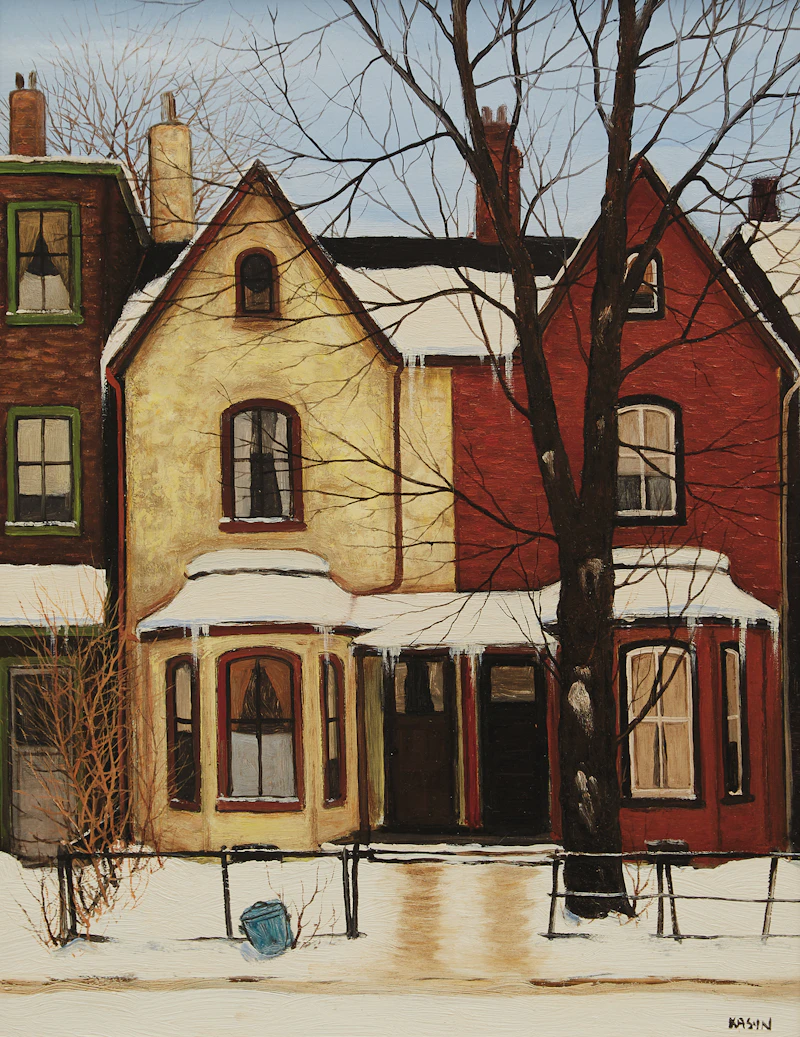 Off Eastern Avenue, Toronto by John Kasyn