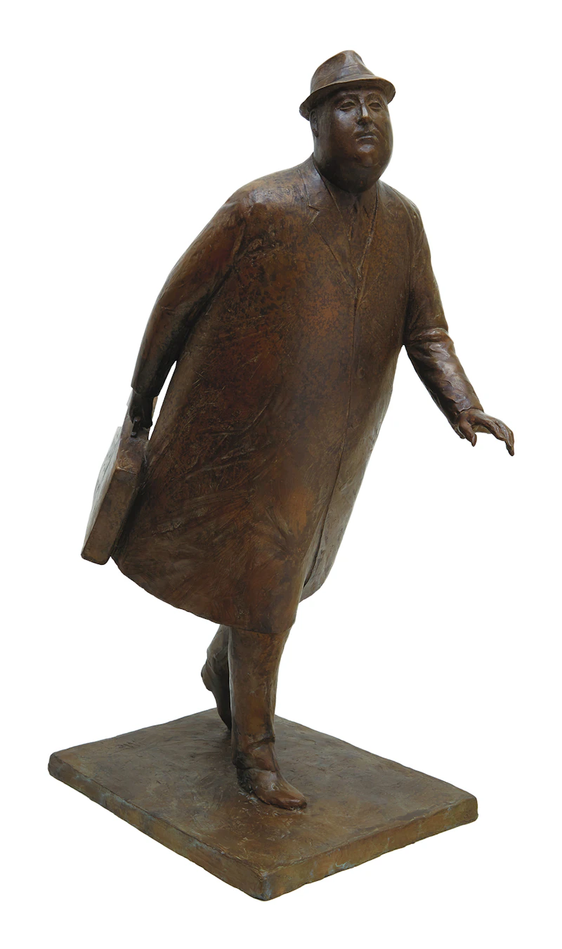 William Hodd McElcheran, Smug Man, bronze sculpture, 1994 - view 2
