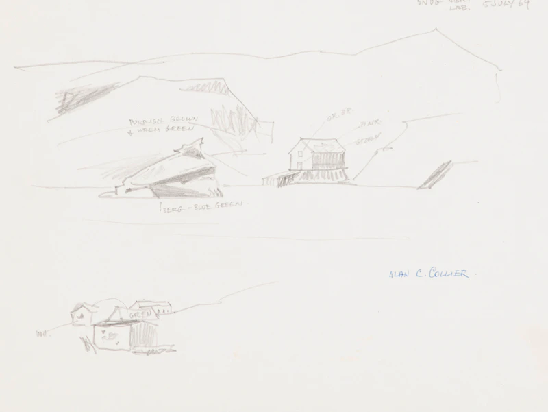 Alan Caswell Collier, Snug Harbour, Labrador 