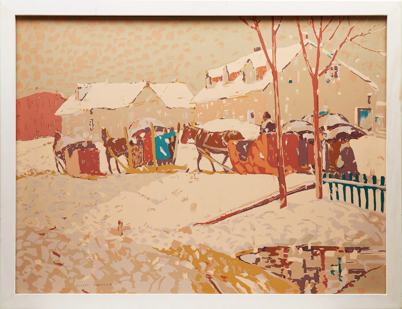 Returning from Easter Mass by Albert Henry Robinson