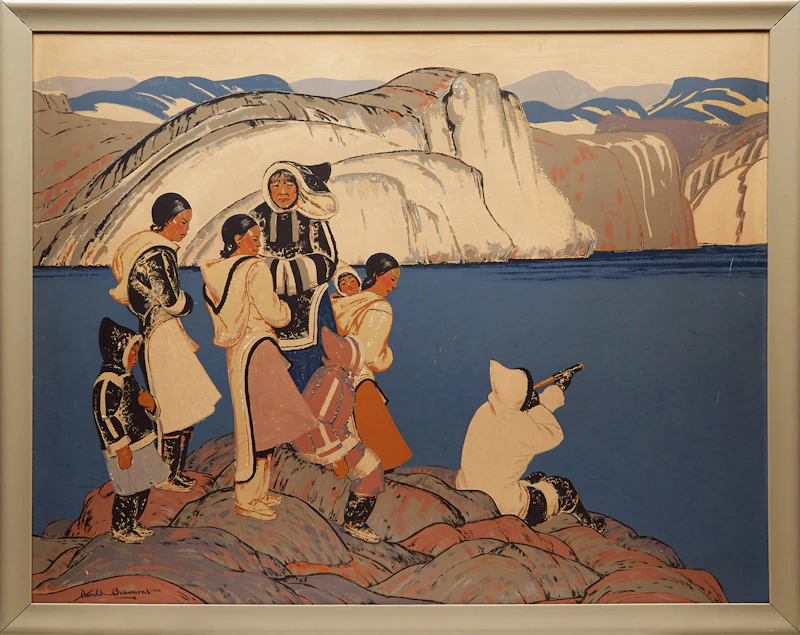 Thomas Harold Beament, The Waiting Ones, sampson-matthews silkscreen - view 2