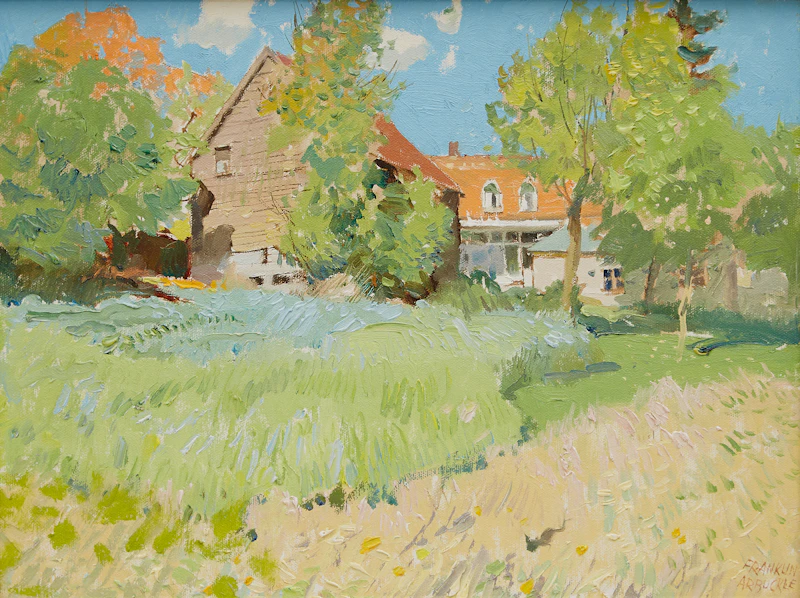Back Yard at Enterprise, Ontario by George Franklin Arbuckle