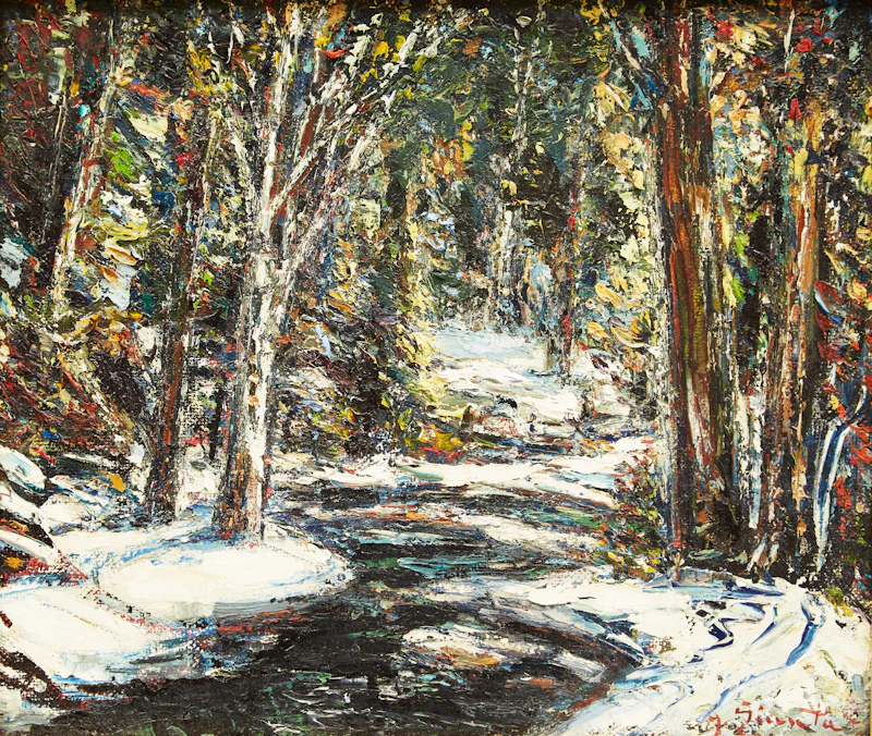 Joseph Giunta, Le Ruisseau Dégel, Laurentides, Quebec