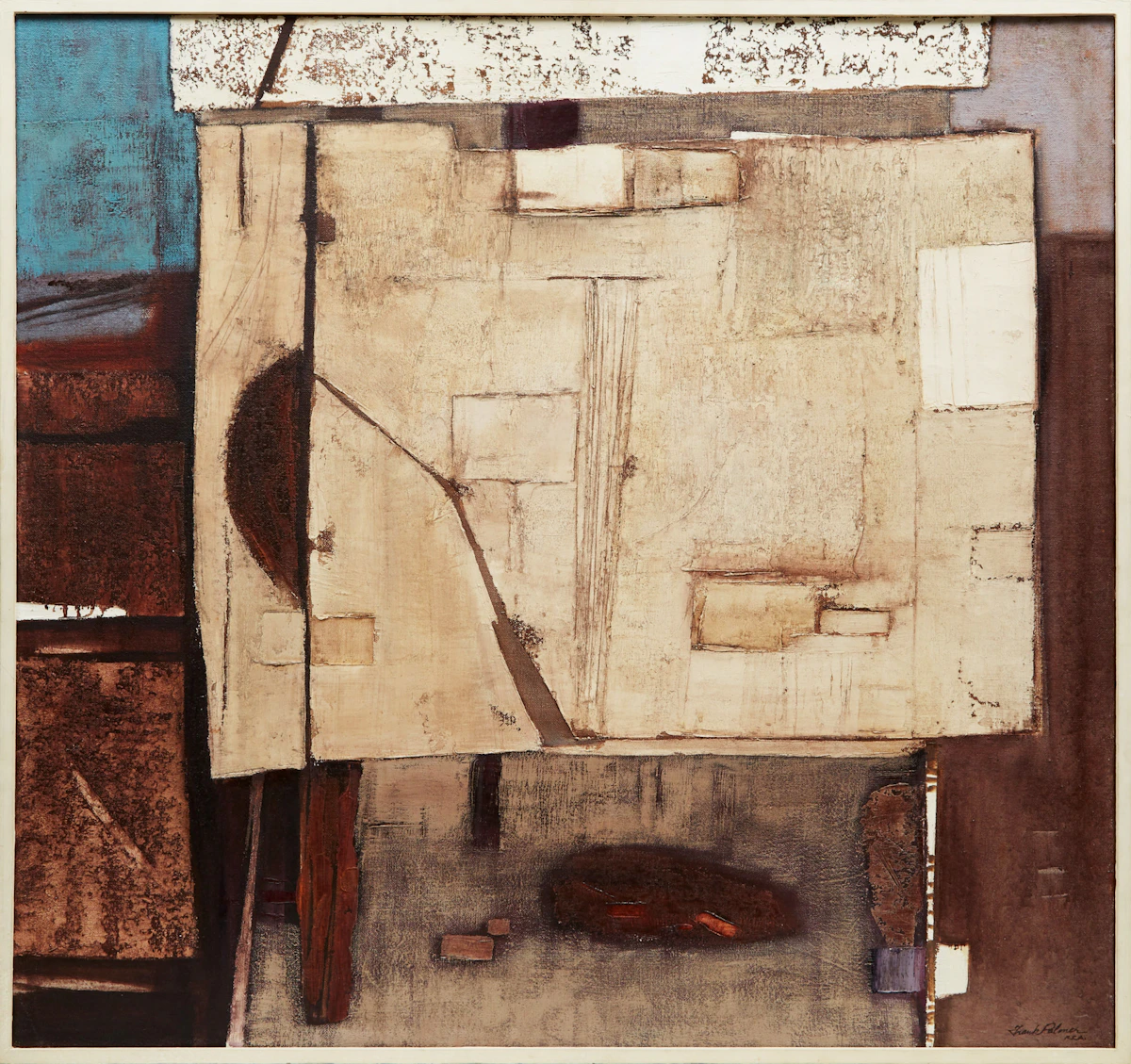 Herbert Franklin Palmer, Vista, oil on canvas