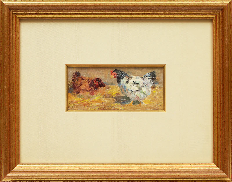Elizabeth Annie McGillivray Knowles, A Cozy Corner, oil on canvas - view 2