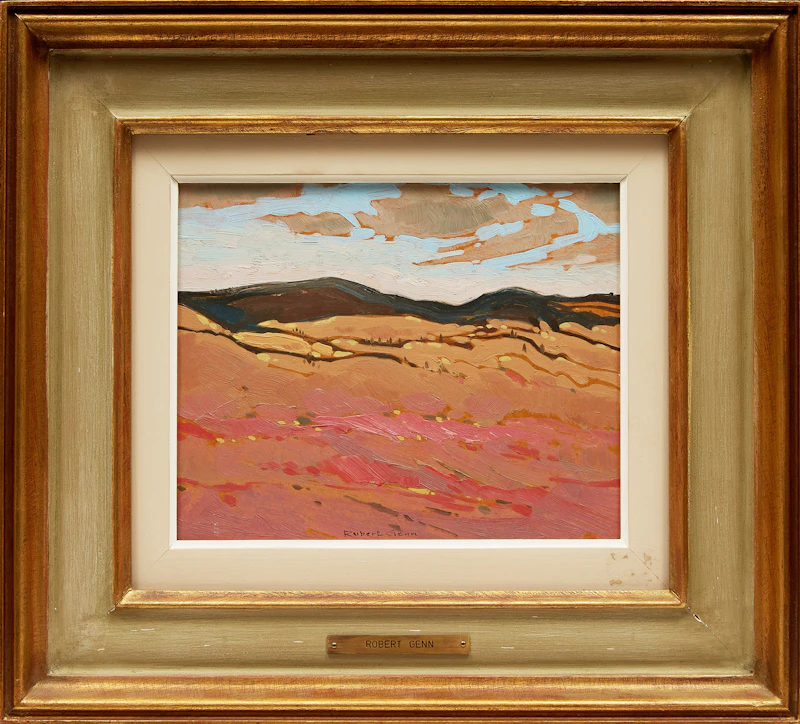 Robert Genn, High Arrid, oil on board - view 2