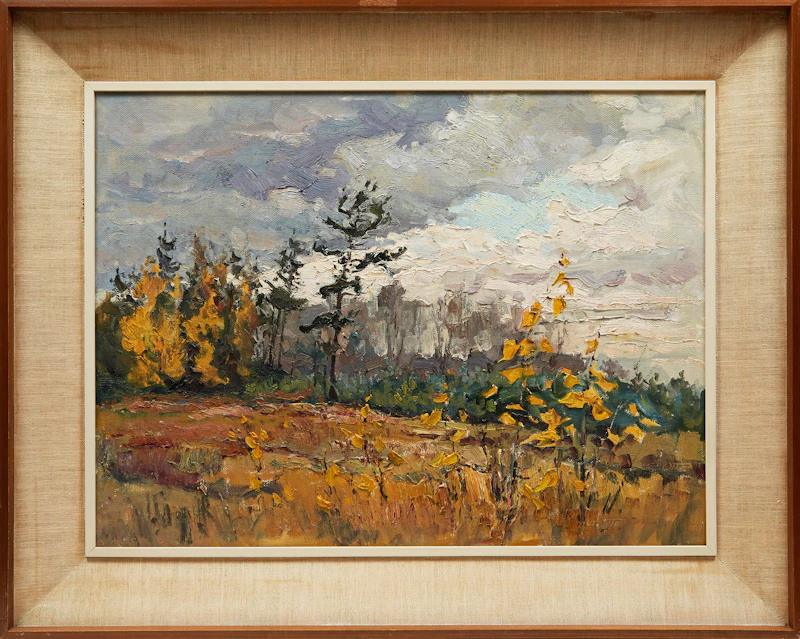 Guttorn Otto, Indian Summer, oil on board - view 2
