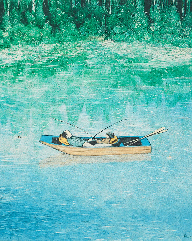 William Kurelek, Fishing