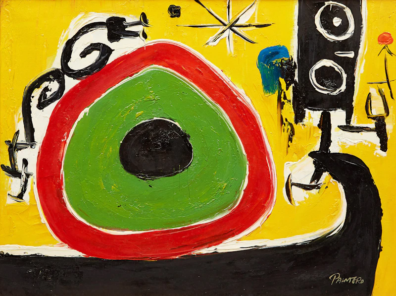 Palmero, Untilted; Untitled, two oils on canvas - view 5