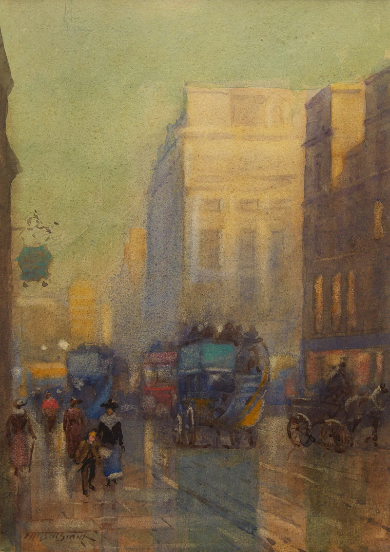 Frederic Marlett Bell-Smith, New Piccadilly Circus