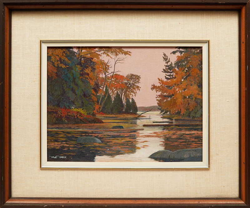 Richard Ferrier, Near West Guilford, Haliburton, oil on board - view 2