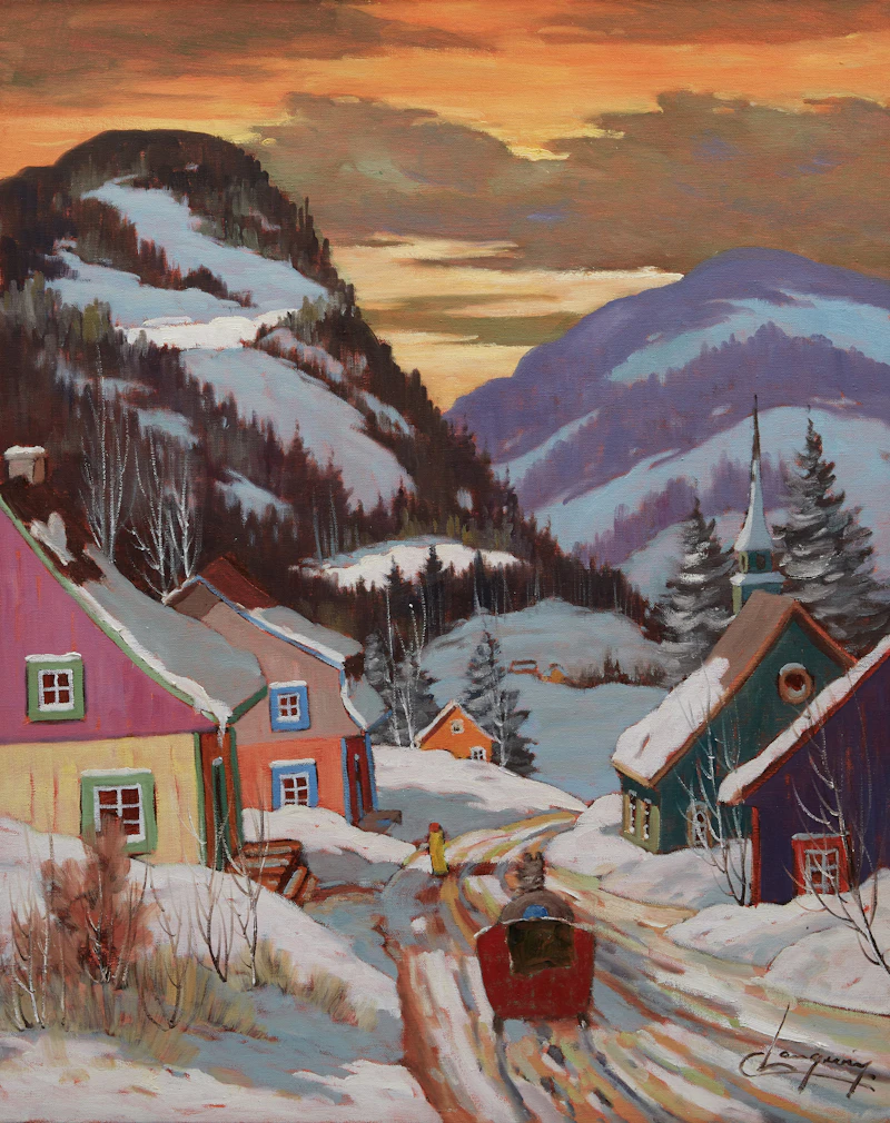 Claude Langevin, Après-midi, Charlevoix