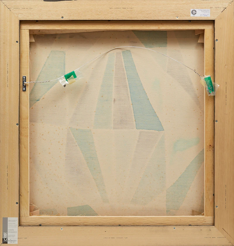 Marian Mildred Dale Scott, Untitled Geometric , oil on canvas - view 3