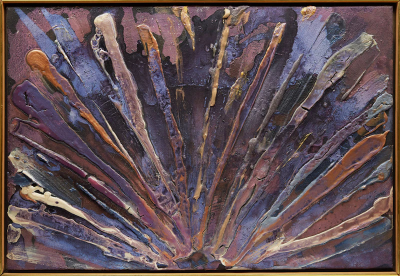 Harold Elmer Feist, Near Heaven, acrylic on canvas, 1991 - view 2