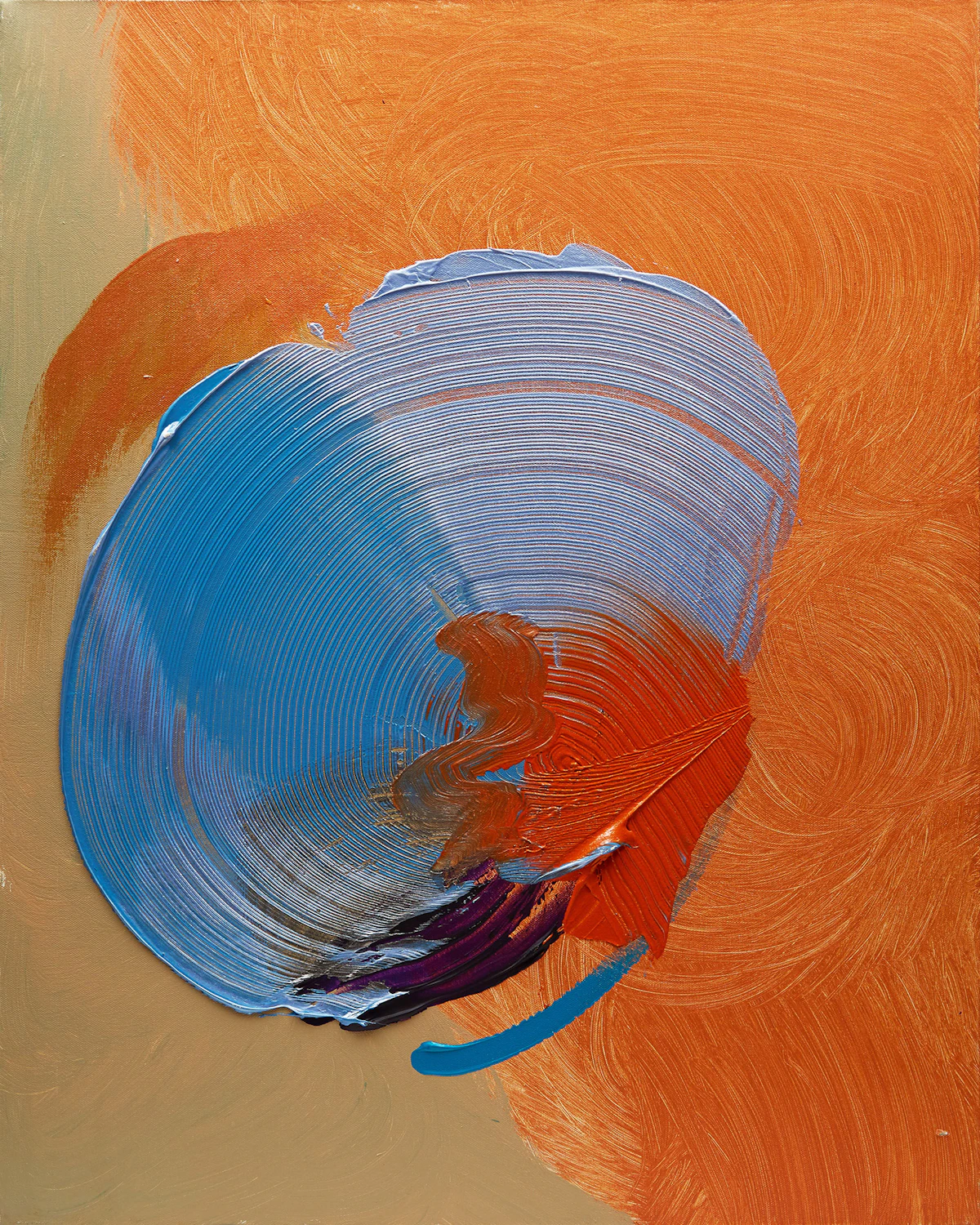 Joseph Drapell, Untitled Abstraction, acrylic on canvas, 2003