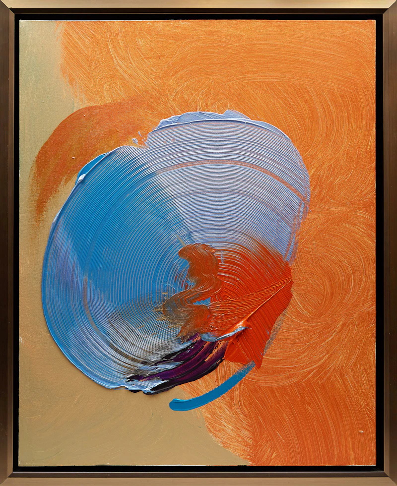 Joseph Drapell, Untitled Abstraction, acrylic on canvas, 2003 - view 2